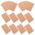200pcs Kraft Paper Blank Word Study Cards Rectangular Cardstock