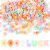 200Pcs Letter Beads Resin Alphabet Bead Decoration for DIY Jewelry Making