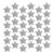 200pcs Metal Star Brads for DIY Crafting and Decorative Projects