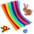 200 Pcs Multi-Colored Pipe Cleaners, 12 Inch Fuzzy Crafts Supplies Bulk for DIY Art, Classroom Activities, and Flower Making (Multi-Colored)