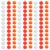 200pcs Orange Polyester Pom Poms for 2.5cm Fuzzy Craft Balls