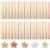 200pcs Origami Star Paper Strips for Crafts and Card Making Golden