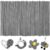 200Pcs Pipe Cleaners,Grey Creative Chenille Stems Pipe Cleaners Craft,Fuzzy Pipe Cleaners Bulk for Crafts,DIY Pipe Cleaner for Home Arts and Crafts Decorations Supplies,Kids Crafts 8-12,Limpia Pipas