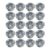 200pcs Reusable Aluminum Foil Bowl Covers, Elastic Heat Retention Lids for Food Storage Microwave