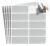 200pcs Scratch Off Sticker Labels for DIY Surprise Party Crafts
