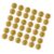 200pcs Scratch Off Stickers Paper for Gold, Classroom Reward Cards