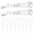 200pcs Shirt Clips Plastic U Shape Non Slip Travel