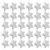 200pcs Star Paper Fasteners, Two Prong Iron Brads Craft Projects