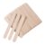200pcs Woman Wooden Body Hair Removal Sticks Wax Waxing Disposable Sticks Beauty Toiletry Kits Wood Spatula