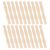 200pcs Wooden Craft Sticks for Students, 8 Inch Thick Wavy