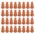 200pcs Wooden Gourd Bead Curtain Decorative Accessory Yellow DIY