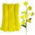 200pcs Yellow Pipe Cleaners Bulk Chenille Stems Thick pipecleaners Craft Supplies for DIY Flower Art Craft Creative Projects
