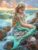 200 Piece Puzzles – Mermaid Girl By The Sea – Fun Family 200 Piece Jigsaw Puzzle, 10 X 14 Inch, Recyclable Wooden Puzzle Pieces, Favorite Room Decor Or Gifts