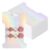 200 Pieces Hair Clip Display Cards 350gsm Cardstock Hair Bow Display Holder Hair Clip Bow Display Cards for Hair Accessories Display and Organizing 4.25×2.75 Inches(Holographic)