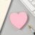 200 Sheets Heart Sticky Notes Set: Self-Adhesive, Blank, Ideal for Office and School