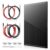 200W Solar Panel Kit,8pcs Brackets,2.5m Cable,6m Cable