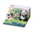 2025 3D Paper Sculpture Panda Calendar Desktop Calendar Note Pad Table Ornament Tearable Notepads Timepiece Paper Sculpture