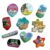 2025 iRead Library Young Readers Summer Program “Level Up at Your Library” Brag Tag Reading Incentives Pack, Artwork by OGE Mora: 100 Brag Tags (10 Tags per Design)