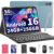 2026 10 Inch Tablet, Android 16 Tablet with Keyboard, Gemini AI, 24GB+256GB+2TB Expand, 2 in 1 Tablets with 8-Core, 5G WiFi, 8000mAh, GMS, GPS, Electronic Tablets PC with Mouse, Case, Stylus (Pink)