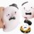 2026 Halloween Spooky Glitter Dumpling Toys, Anxiety Relief Ghost Squeeze Toy with Steamer, Super Soft Slow Rising Fidget Squeeze Bao Ball, Sensory Fidget Toy for Party Favors A