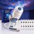 2026 Hd Smart Dynamic 5d Holographic Night Light Projector, Plug and Play Hd Star Projector, 360° Adjustable Galaxy and Ocean Projectors for Bedroom Ceiling (12 Projection Films)