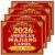2026 Majiang Cards 4-Pack, MaJiang Score Cards 2026 Edition Revision