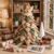 2026 New DIY Quilted Christmas Tree Kit, 3D Fabric Patchwork Craft Set for Beginners, Handmade Tabletop Holiday Decor, Ideal for Home Mantel Table Office Display Christmas Gift, Angel