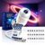 2026 Upgraded 5D Holographic Galaxy Ocean Projector, 2-in-1 Night Light Projector with 24 Films, 360° Flexible Gooseneck Touch Control Dimmable USB Plug & Play Star Lamp for Bedroom (12, Multicolor)