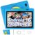 2026 Upgraded Android 16 Kids Tablet, 10 inch Tablet for Kids with 20GB RAM 64GB ROM 1TB Expand, 6000 mAh Battery, Parental Control, UKIDOZ Kids Space, Widevine L1 HD, Protective Case Pen（Blue）