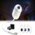 2026 Upgraded HD Galaxy Star Projector, 5D Night Light with 24 Films, Ocean Wave & Star Ceiling Projector, USB Powered (3PCS Projection Films)