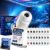 2026 Upgraded HD Smart Dynamic 5D Holographic Night Light Projector with 24 Films, Plug and Play HD Star Projector, 2-in-1 Galaxy & Ocean Projector, 360° Rotating, For Bedroom Ceiling (24 Films)