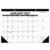 2027‑2028 Large Wall & Desk Calendar Planner, Black
