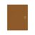 2027 Blue Sky Bespoke Letterpress Boothcloth 8″ x 10″ Calendar Year Weekly & Monthly Standard Planner, Faux Leather Cover