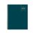 2027 Blue Sky Day Designer Peacock 8.5″ x 11″ Calendar Year Weekly & Monthly Planner, Plastic Cover, Peacock (143889-27)