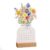 2027 Flower Desk Calendar,Vase-Shaped New Year Monthly Calendar 10×22.7cm