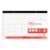 2027 Staples 18″ x 11″ Monthly Desk Pad Calendar, Black