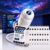 2027 Upgraded Hd Smart Dynamic 5d Holographic Night Light Projector, Plug and Play Hd Star Projector, 360° Adjustable Hd Galaxy and Ocean Projector for Bedroom Ceiling (24 Projection Films)