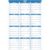 2027 Yearly Wall Calendar, Jan. 2027 to Dec. 2027, 22.8″ x 34.4″ (Open)