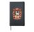2027 Year of Goat Chinese Zodiac Lanterns & Flowers Hardcover Journal, Black