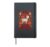 2027 Year of Goat Chinese Zodiac Peonies & Lanterns Hardcover Journal, Black