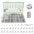 2050Pcs 304 Stainless Steel Metric Micro Screws Nuts Assortment, M1 M1.2 M1.4 M1.6 M1.7 M2 M2.5 M3 Sizes, Phillips Pan Head, Fully Threaded Kit for Arduino, RC Models, Electronics, DIY Projects