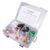 207Pcs ABS Molecular Model Set for Learning Include 79 Atoms 110 Connectors 18 Electron Portable Model Set