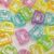 20mm Large Letter Beads D, Chunky Letter Beads, Acrylic Colorful 3D Bubble Big Alphabet Bead with 6mm Large Holefor Paracord Bag Keychains Charms, 10pcs