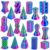 20 Pack 3D Printed Fidget Toys, Impossible Passthrough Spiral Set