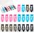 20 Pcs 2 Inch Metal Snap Hair Clips Barrettes for Women Girls (Colorful)