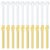 20 Pcs Acrylic Cakesicle Sticks, Reusable Mini Mirror Ice Cream Sticks for Ice Cream, Ice Pop, Cake Pop, DIY Crafts (10Pcs Gold Rabbit Shape + 10Pcs Silver Cat Print)