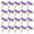 20pcs Decorative Push Pins for Cork Board Purple Rhinestone Metal