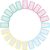 20pcs Dry Erase Labels Reusable Sticky Tags Nano Glue for Organizing