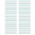20Pcs Educational Math Learning Aid Erasable Addition Subtraction Operations Practice Card for Preschool and Homeschool Portable Number Line Set