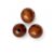 20 PCS Extra-Large 30mm Walnut Brown Wooden Beads with 6mm Hole, Round Wood Beads for Macrame, Garland Making, DIY Crafts, Farmhouse and Home Decor